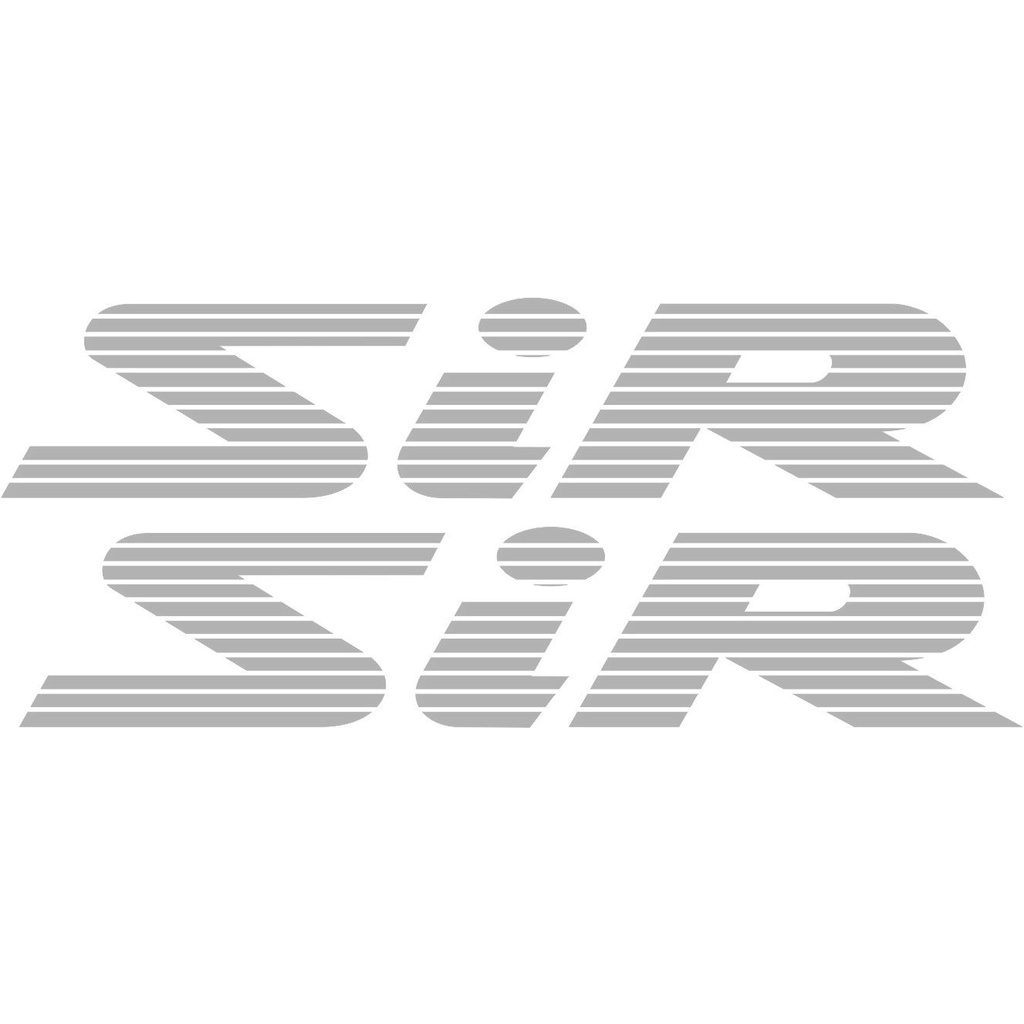 สติกเกอร์กราฟิก Civic SIR SI-R 2 Vtec EG6 B16A 2 ชิ้น ต่อคู่