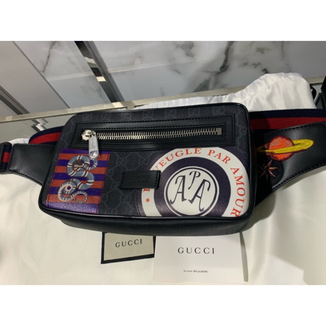 gucci night courrier belt bag