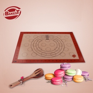 Macarons Silicone Mat (3 cm.) + ลายพิมพ์มาการอง จำนวน 63 ช่อง