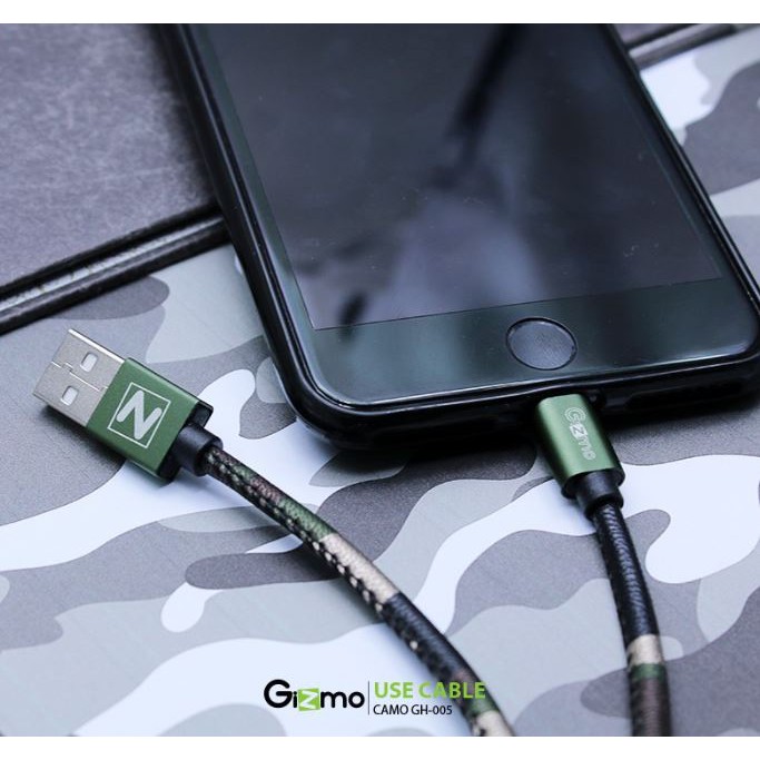 ลดราคา Gizmo สายชาร์จไอโฟน สายถัก lightning รุ่น GU-006 (Green) ยาว 1 เมตร ประกัน 1 ปีเต็ม #ค้นหาเพิ่มเติม ปลั๊กแปลง กล่องใส่ฮาร์ดดิสก์ VGA Support GLINK Display Port