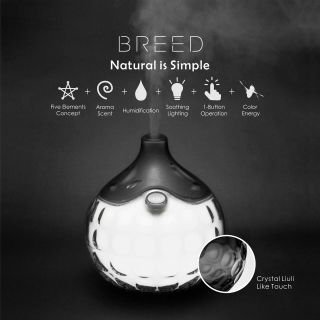 BREED DIFFUSER เครื่องอโรม่า เครื่องพ่นไอน้ำ เพิ่มความชื้นในอากาศ ใส่น้ำมันหอมละเห