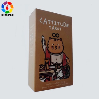 Cattitude Tarot Deck Card Games