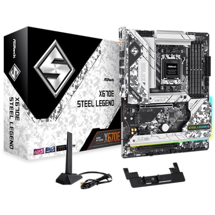 AsRock X670E Steel Legend (Socket AM5) Mainboard