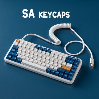 New Arrival  SA profile double shot keycaps ABS  Flamingo By the Sea GMK Godspeed socks Shimmer theme keycap