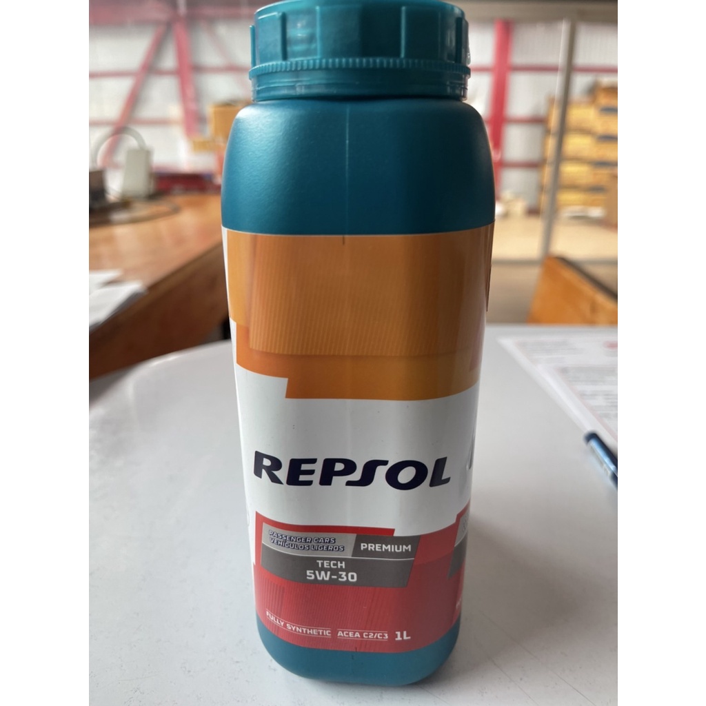 น้ำมันเครื่อง REPSOL PREMIUM TECH 5W30 FULLY SYNTHETIC 100 ปริมาณสุทธิ ...