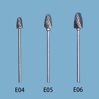 ดอกสว่านทังสเตนคาร์ไบด์ เหล็กทังสเตน ขนาด 2.35 มม. สําหรับทันตกรรม E04 E05 E06 10 ชิ้น