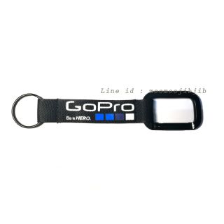 พวงกุญแจ​ Gopro สายยาว สกรีนสวยไม่ลอก