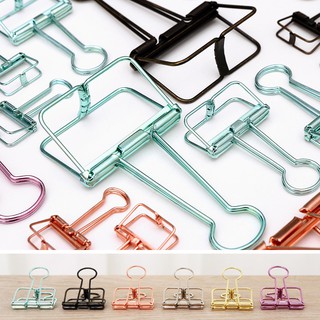 คลิปหนีบกระดาษ 🖇 Metal Paper Clip mimisplan