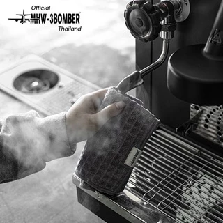 MHW-3BOMBER Square Towel Barista ผ้าทำความสะอาดแก้ว อุปกรณ์กาแฟ บาร์กาแฟ