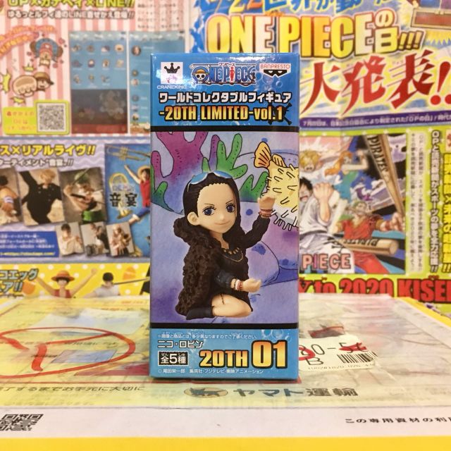 WCF one piece วันพีซ🔥 Robin โรบิ้น Vol.20th Anniversary ครบรอบ 20ปี 20th 01🔥 ของแท้ ญี่ปุ่น💯