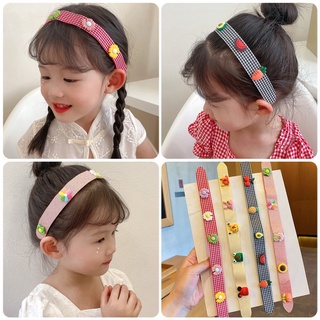 Korean Bow Headband Kids Magic Paste Hairband Bangs Sticky Paste Bangs Sticker