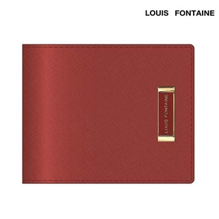 Louis Fontaine กระเป๋าสตางค์พับสั้น รุ่น CARINE II ( LFW6292 ) - สีแดง