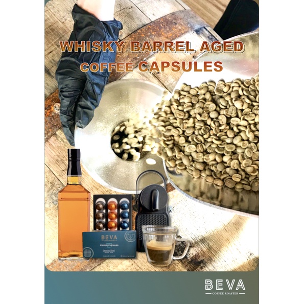 HONDURAS WHISKY BARREL AGED COFFEE CAPSULES (10 Capsules)