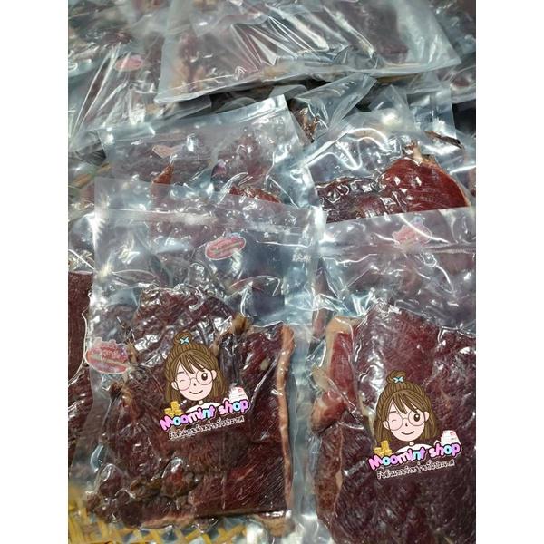 เนื้อเค็มโบราณ สดใหม่สะอาดทำเอง เก็บไว้ได้นานซีลอย่างดี