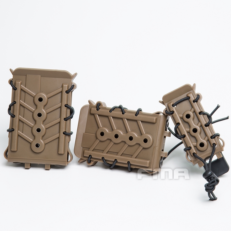 FMA Tactical  Magazine Pouch For 45 5.56 7.62mm Mag Carrier Belt Fastmag Tactical Mag Pouc อุปกรณ์เก