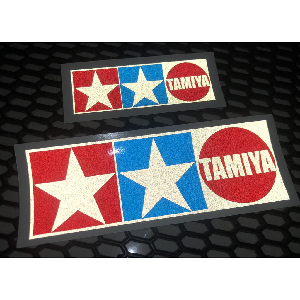 สติกเกอร์ TAMIYA แบบยาว สะท้อนแสง3M สติกเกอร์แต่งรถ ราคา ถูกที่สุด ดีลบีเคเค แกลเลอรีภาพที่ 2