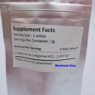L-Arginine เพิ่มโกรทฮอร์โมนนาด50กรัม