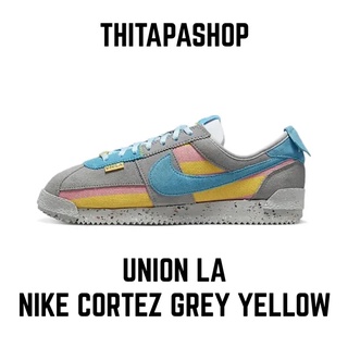 UNION LA X NIKE CORTEZ GREY YELLOW