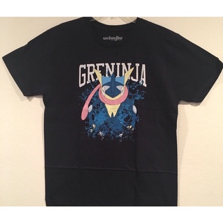 ผ้าฝ้ายคอกลมใหม่ เสื้อยืด พิมพ์ลายกราฟฟิค Pokemon Greninja สําหรับผู้ชาย AAC8411from S-4XL