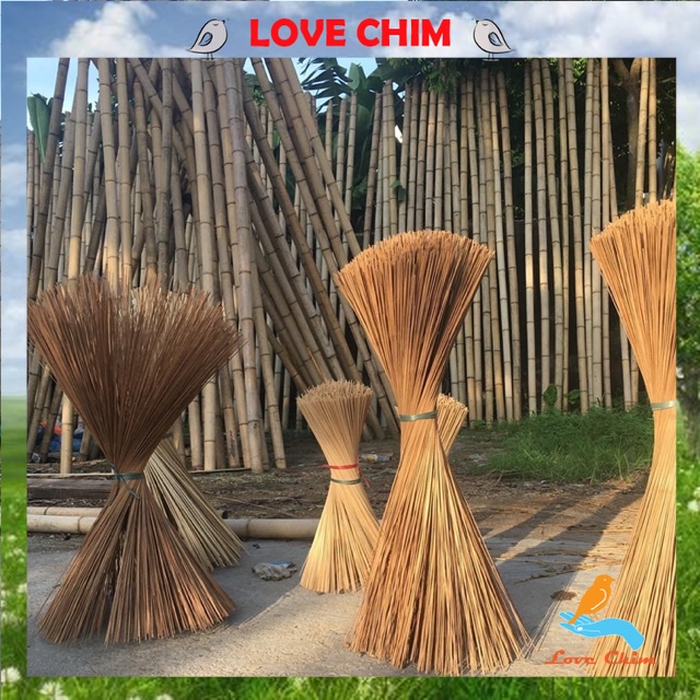 เลิฟชิม สแลทกรงนกไม้ไผ่เก่ามีความทนทาน สวยงาม ราคาถูก ขนาดเต็ม (500ก) อุปกรณ์กรงนกราคาถูก ราคา ถูกที่สุด ดีลบีเคเค