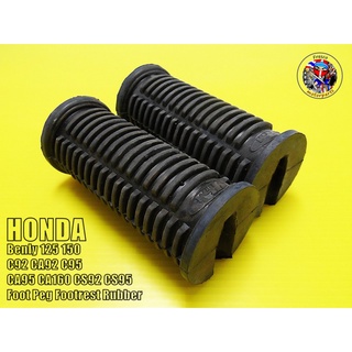 ยางพักเท้าหน้า HONDA BENLY C92 C95 CA95 CA92 CA160 CS92 CS95 Foot peg Footrest rubber