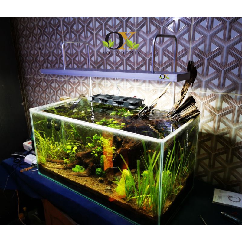 ขาตั้งเสาตู้ปลา Aquascape สไตล์มินิมอลและไฟ led/ไฟฝากระโปรงaquascape/ขาตั้งเสาไฟaquascape