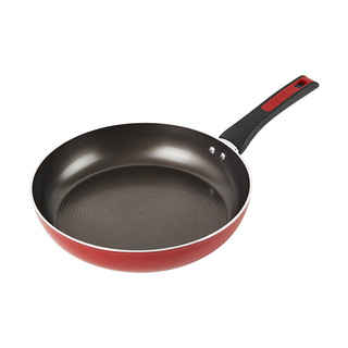 ✨นาทีทอง✨ MEYER กระทะด้ามสแตนเลสทรงตื้น Forge Red รุ่น 22038-T ขนาด 28 ซม. สีแดง Fry Pans &amp; Woks