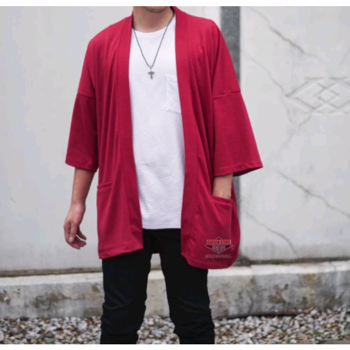KUKABILAL OUTER KIMONO CARDIGAN BLAZER JAS HAORI JAPAN KOREA BOYS MEN