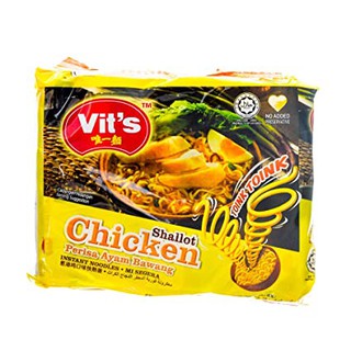 Vits Instant Noodles Shallot Chicken (78g x 5 Packets)