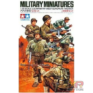 [Tamiya] 1/35 : Military Miniatures U.S. Infantry Western European Theate (TA 35048)