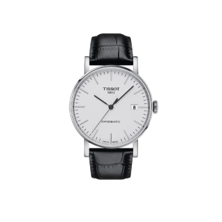 Tissot Everytime Swissmatic ทิสโซต์ เอฟวรี่ไทม์ ออโต้ สีดำ เงิน T1094071603100 นาฬิกาผู้ชาย