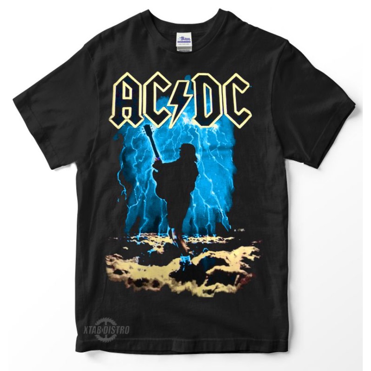 UNIQLO Acdc 6 เสื้อยืด - LIGHTNING พรีเมี่ยมเสื้อยืด เสื้อยืด เสื้อยืด ...