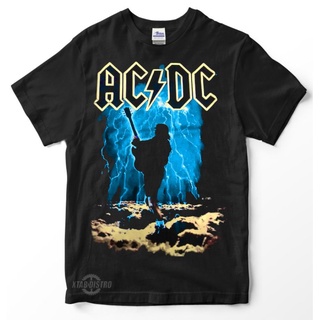 #เสื้อยืดคอกลม#UNIQLO Acdc 6 เสื้อยืด - LIGHTNING / พรีเมี่ยมเสื้อยืด / เสื้อยืด / เสื้อยืด / สายรัดS-4XL