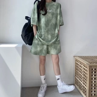 เสื้อ+กางเกง สูท กางเกงขาสั้น แขนสั้น ชุดกีฬาลำลอง อเนกประสงค์ ใส่ทำงาน ใส่ชีวิตได้ ผ้าใส่สบาย