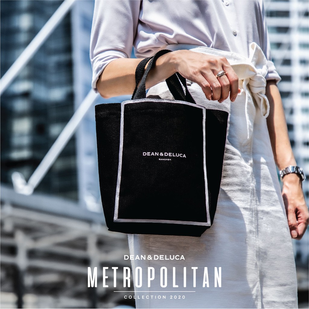METROPOLITAN BLACK TOTE BAG XS