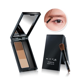 Kanebo KATE 3D Eyebrow Powder EX4 - Light Coffee EX5 - Deep Coffee แป้งคิ้วสามสี ครีมทาคิ้ว