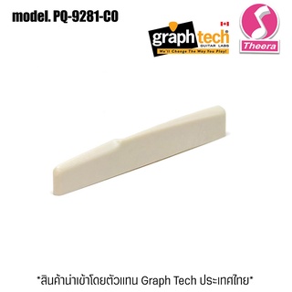 Saddle กีต้าร์ GRAPHTECH รุ่น PQ-9281-C0 หย่องล่างกีต้าร์ GRAPHTECH TUSQ 1/8″ COMPENSATED 1/8″ SADDLE ตัวแทนจำหน่ายในไทย