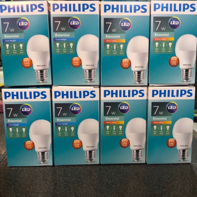 หลอดไฟ LED 7w. Philips