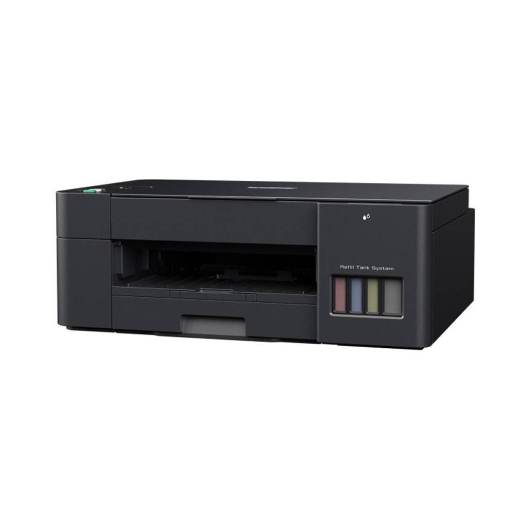 Brother เครื่องพิมพ์ DCP-T220 3-in-1:Print / Copy / Scan แถมสายพิมพ์ผ่านมือถือ แถมหมึกพรีเมี่ยมเกรด A ให้ พร้อมใช้งาน *