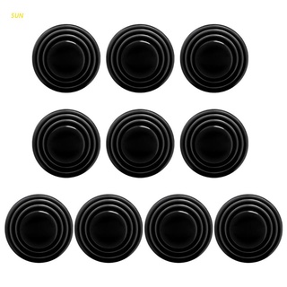 SUN 10Pcs Universal Car Shock Absorber Door Protection Gasket Sound Insulation Pad