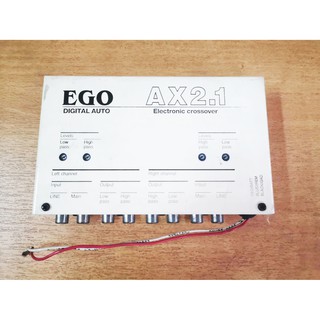 ครอสโอเวอร์ดิจิตอล EGO Digital Auto AX2.1 Electronic crossover Made in USA ปรับค่าความเพี้ยนต่ำกว่า 0.01นำเข้าUSAแท้