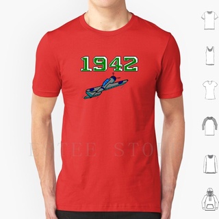 [S-5XL] เสื้อยืด พิมพ์ลาย 1942 Amstrad Cpc Video Games 1942 Amstrad Cpc Commodore 64 Zx Spectrum Msx St War Planes สําหร