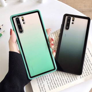 เคสโทรศัพท์มือถือ Tpu ไล่โทนสีรุ้งสําหรับ Huawei Y 9 2019 Nova 4e 5 Honor 8x20 Lite 9 Xกรณี