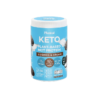 [ส่งฟรี] Plantae : Keto Protein 1 กระปุก รส Cookie & Cream MCT OIL Plant Protien ไขมันดี คีโตทานได้ คลีน ฮาลาล วีแกน