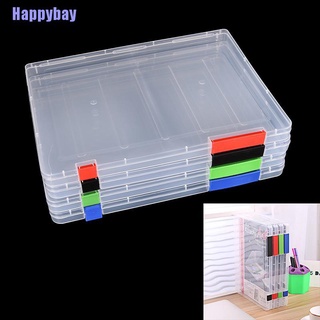 &lt;Happybay&gt; กล่องพลาสติกใส ขนาด A4