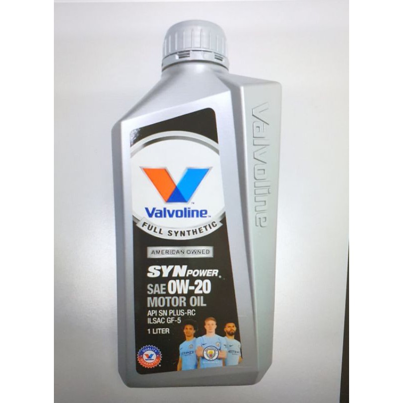(VALVOLINE) 0W20 Synpower น้ํามันเครื่องสังเคราะห์แท้ [SN] [1L]