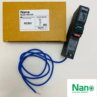 เซอร์กิตเบรกเกอร์กันดูด NANO แบบปลั๊กออน (Plug On) 1P 16-32A