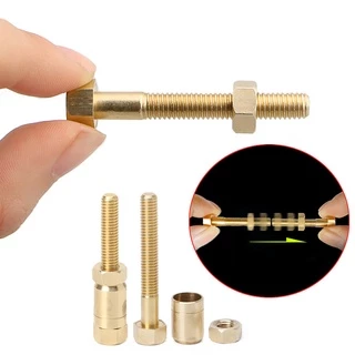 ฤดูร้อน Props การหมุนอัตโนมัติหมุนน็อต Bolt สกรู Close Up Magic Gimmick Trick
