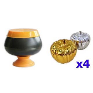 SANGKAPANTHELIONตราสิงโต บาตรกลางดำ+ฟักทองx4(Gold)  