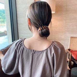 ใหม่ กิ๊บติดผมหางม้า รังนก เครื่องประดับผมหางม้า แฟชั่นสําหรับผู้หญิง